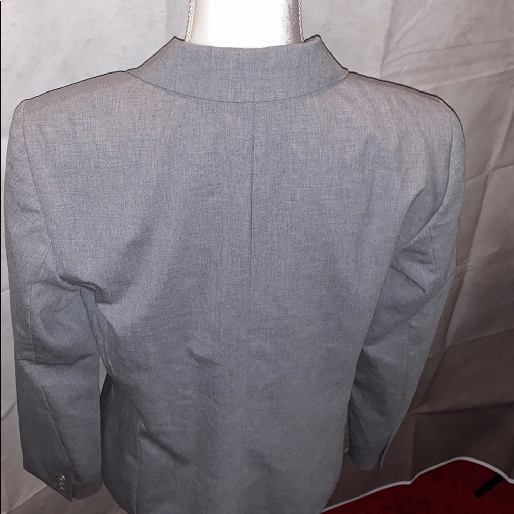 Light Gray Pendleton Light Wool Jacket -Classic - image 7